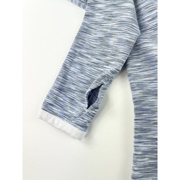 Zero Restriction Golf 1/4 Zip Pullover Shirt Jacket Small Blue Gray Women’s Logo - Picture 7 of 11